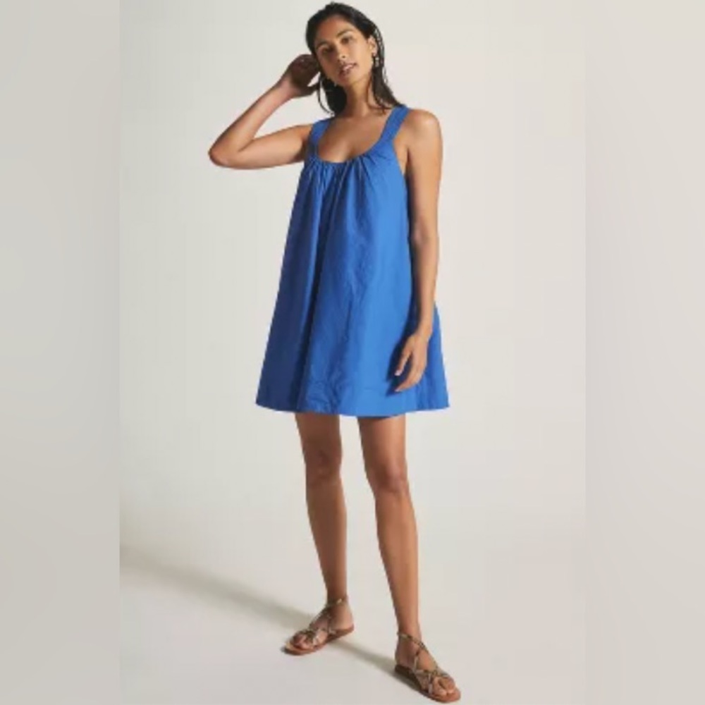 Anthropologie - Maeve Cross-back Mini Dress